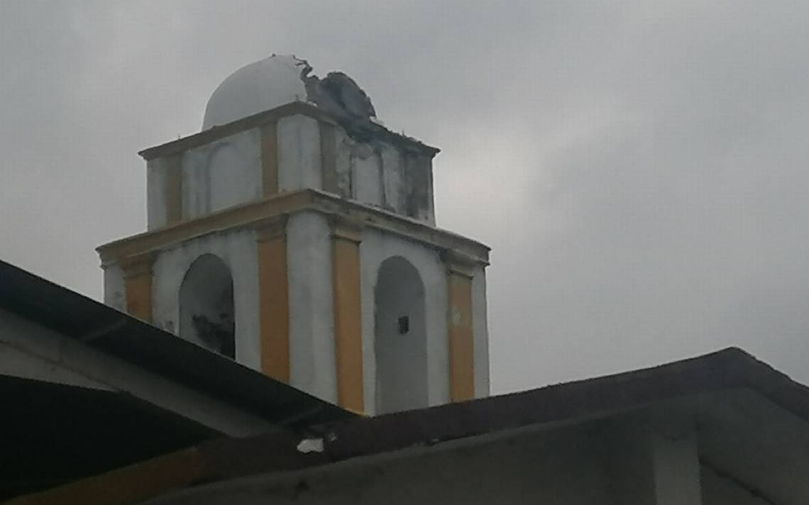 Un rayo dañó la cúpula de la iglesia de Guadalupe en Tlaquiltenango - El  Sol de Cuernavaca | Noticias Locales, Policiacas, sobre México, Morelos y  el Mundo