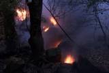 Autoridades atienden el llamado de auxilio de pobladores ante el humo y fuego que se registra en las inmediaciones del paraje Oztopuzco